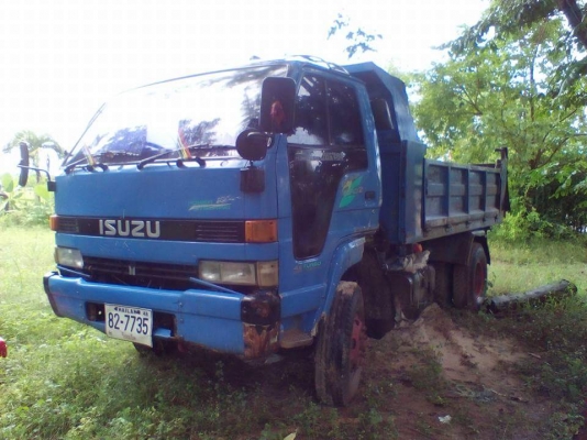 ขายด่วน รถหกล้อดั้ม ISUZU NRR 195 แรง สภาพพร้อมใช้งาน เครื่องเกียร์ดี คัชชีสวย เอดสารเล่มทะเบียน สนใ