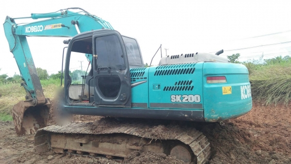 รถแบคโฮ KOBELCO SK200 / YN - 12. , ( รถทำงาน 5,xxx ชม. ) สนใจติดต่อ 081 - 6079515 รถแบคโฮ KOBELCO SK200 / YN - 12. , ( รถทำงาน 5,xxx ชม. ) สนใจติดต่อ 081 - 6079515