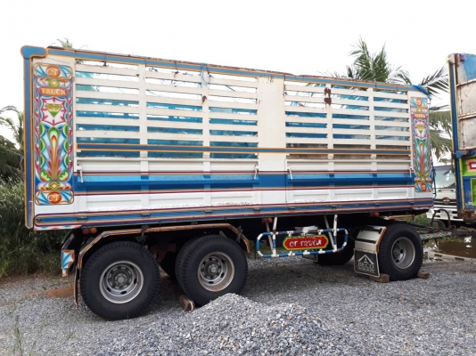 ลูกพ่วงดั้มพ์ 3 เพลาแท้ อู่ซีทีทรัคยาว 6.80 เมตร ปี 53 ยางดี คัทซีสวย เพลาสามมิตร พร้อมใช้งาน ทะเบียนพร้อม