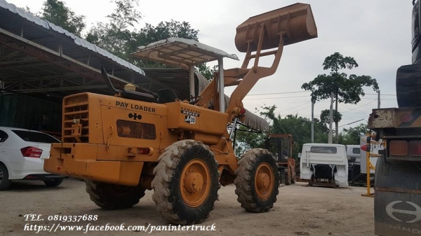 ขายถูกสุดๆ รถตักล้อยาง แบบต่อแขน-ตักพืชไร่ KOMATSU - JH30B  ขับเคลื่อน 2เพลา ,เลี้ยวล้อ, เกียร์ทอร์ค ,พร้อมใช้งาน , ราคาเพียง 355,000 บาท สนใจติดต่อ 0819337688