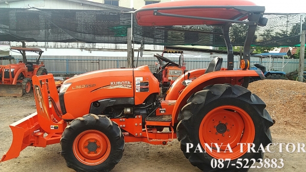 รถเข้าใหม่#ปัญญาแทรคเตอร์..จัดมาให้ครับ ด่วน 355,000 บาท.คูโบต้าL3608SP ใบมีดคานล่างFD163 พร้อม ผานพรวน6&times;22ตราช้างสภาพพร้อมใช้ จัดส่ง จ.กำแพงเพชร