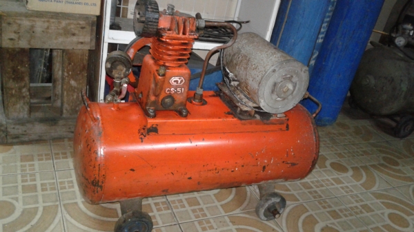 ปั๊มลม CY CS-51 ขนาด 36 ลิตร มอเตอร์ มิสซูบิชิ1/2 HP