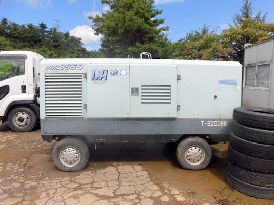 Airman PDS655SD : 655CFM (DRY Air Compressor) เครื่องปั๊มลม 7บาร์ นำเข้าจากญี่ปุ่น โทร. 080-6565422 (หนิง)