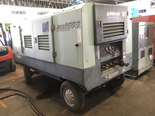 Airman PDS655SD : 655CFM (DRY Air Compressor) เครื่องปั๊มลม 7บาร์ นำเข้าจากญี่ปุ่น โทร. 080-6565422 (หนิง)
