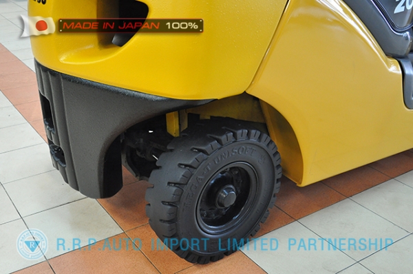 ขายรถโฟล์คลิฟท์มือสอง KOMATSU รุ่น FG20HC-573134 นำเข้าจากประเทศญี่ปุ่น 100\% ไม่เคยใช้งานในไทย