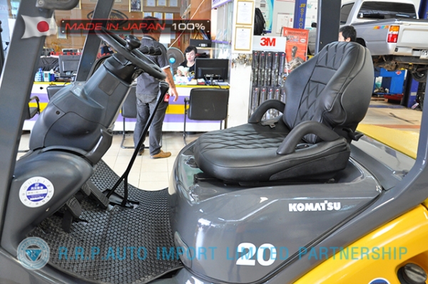 ขายรถโฟล์คลิฟท์มือสอง KOMATSU รุ่น FG20HC-573134 นำเข้าจากประเทศญี่ปุ่น 100\% ไม่เคยใช้งานในไทย