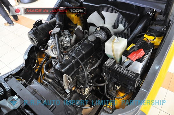 ขายรถโฟล์คลิฟท์มือสอง KOMATSU รุ่น FG20HC-573134 นำเข้าจากประเทศญี่ปุ่น 100\% ไม่เคยใช้งานในไทย