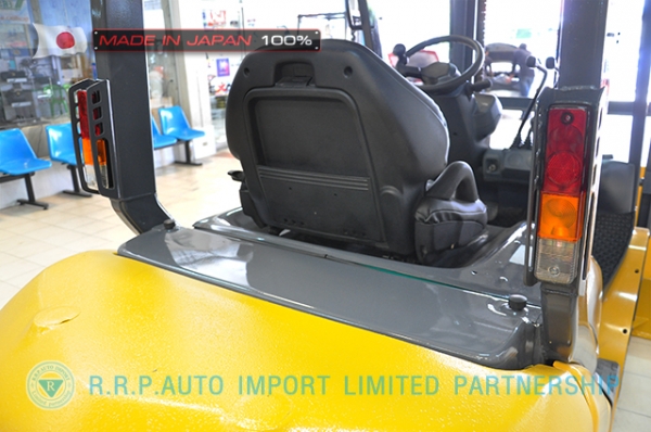 ขายรถโฟล์คลิฟท์มือสอง KOMATSU รุ่น FG20HC-573134 นำเข้าจากประเทศญี่ปุ่น 100\% ไม่เคยใช้งานในไทย