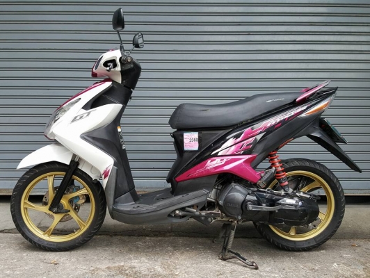 ขออนุญาติขาย YAMAHA MIO 125 GT รุ่นไฟหน้า 2 ตา ตัว TOP ล้อแม็ก ทะเบียนกรุงเทพ ฟรีค่าโอน