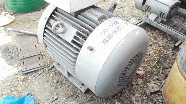 ** SOLD ** มอเตอร์ TOSHIBA Made in JAPAN 100 HP 1450 RPM 380V เดิมๆพร้อมใช้