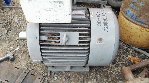 ** SOLD ** มอเตอร์ TOSHIBA Made in JAPAN 100 HP 1450 RPM 380V เดิมๆพร้อมใช้