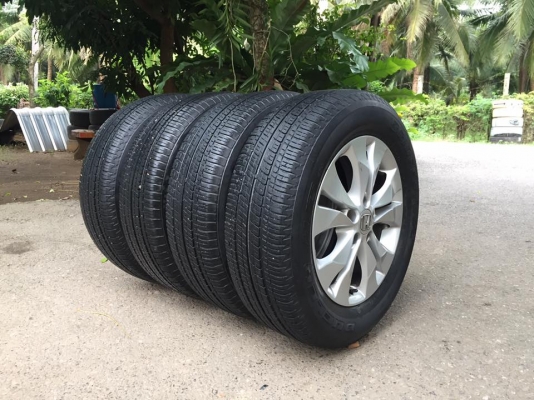 ขายล้อแม็ก CR-V G4 ขอบ 17 4 ล้อ ราคา 6,200 บาท ราคาโครถูกๆๆ