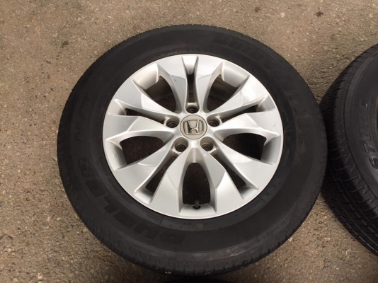 ขายล้อแม็ก CR-V G4 ขอบ 17 4 ล้อ ราคา 6,200 บาท ราคาโครถูกๆๆ