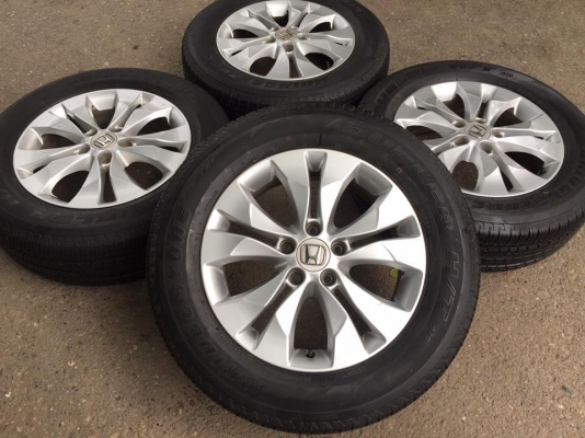ขายล้อแม็ก CR-V G4 ขอบ 17 4 ล้อ ราคา 6,200 บาท ราคาโครถูกๆๆ