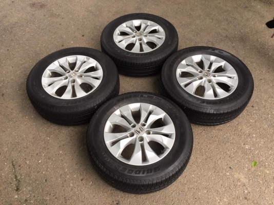 ขายล้อแม็ก CR-V G4 ขอบ 17 4 ล้อ ราคา 6,200 บาท ราคาโครถูกๆๆ