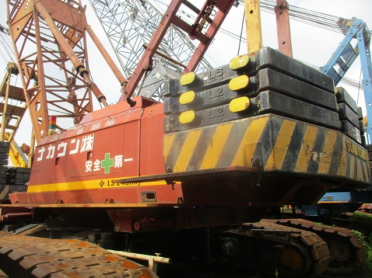 Sumitomo LS-248RH : Crawler crane เครน 150 ตัน รถนอก โทร. 080-6565422 (หนิง)