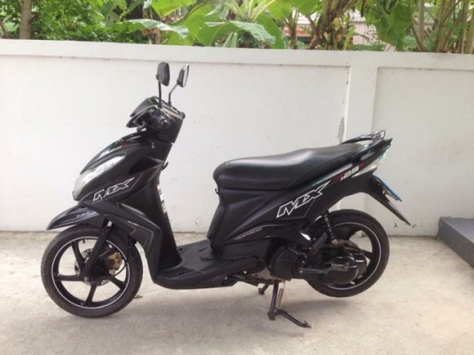 Yamaha Mio125i MX หัวฉีดล้อแม็ก รุ่นพิเศษ Matt Black ดำด้าน สวยใหม่วิ่งน้อย