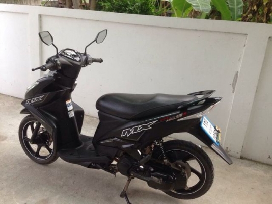 Yamaha Mio125i MX หัวฉีดล้อแม็ก รุ่นพิเศษ Matt Black ดำด้าน สวยใหม่วิ่งน้อย