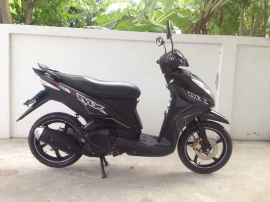 Yamaha Mio125i MX หัวฉีดล้อแม็ก รุ่นพิเศษ Matt Black ดำด้าน สวยใหม่วิ่งน้อย