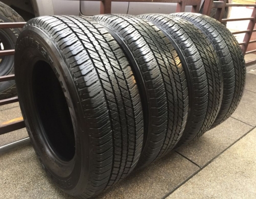 ยาง Bridgestone 265 65 17 ปี15 ดอกเต็ม ไม่มีปะ ใช้ยาว ราคาไม่แพง