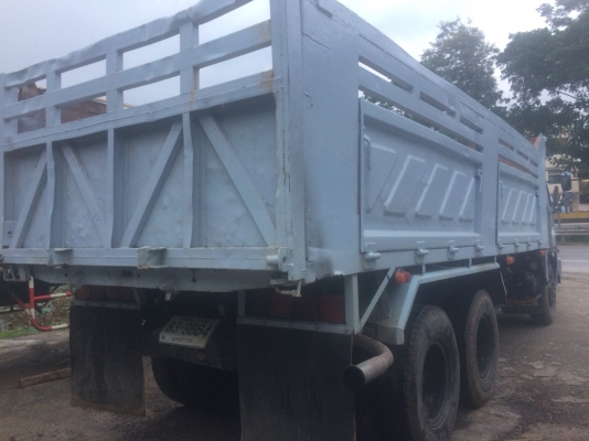 Hino 1J เครื่อง 210 แรง ปี 46 กระบะดัมพ์มีสโล ทะเบียนพร้อม