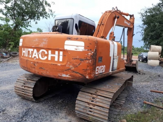 ขาย 725,000 HITACHI EX 120-2 ไฟฟ้าครบ เครื่องดี ปั้มแรง เอวแน่น ช่วงล่างเต็ม สภาพเก่านอก อินวอยทร์ รถอยู่  พิจิตร 090-772-3710 090-772-3708