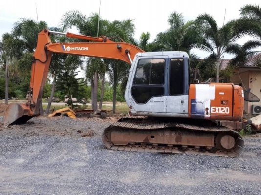 ขาย 725,000 HITACHI EX 120-2 ไฟฟ้าครบ เครื่องดี ปั้มแรง เอวแน่น ช่วงล่างเต็ม สภาพเก่านอก อินวอยทร์ รถอยู่  พิจิตร 090-772-3710 090-772-3708