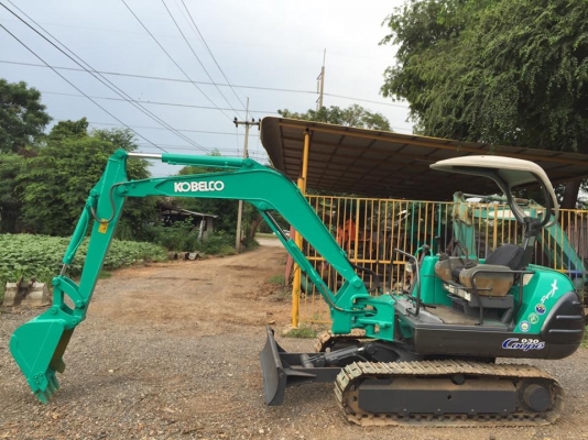ขายรถขุดแบคโฮ KOBELCO SK030 ขนาดPc30 รถเก่านอกแท้100\% (คอนโทลสั้น ปั๊มนิ้ว แทรคเหล็ก) เครื่องแน่น ระบบไว ช่างล่างสวย รถพร้อมใช้งาน เอกสารใบอินวอยครบ              ????ราคา 395,000 บาท ต่อรองได้???? ☎️สนใจติดต่อ 096-3268553 (สถิตย์พันธ์) ID LINE 0963268553