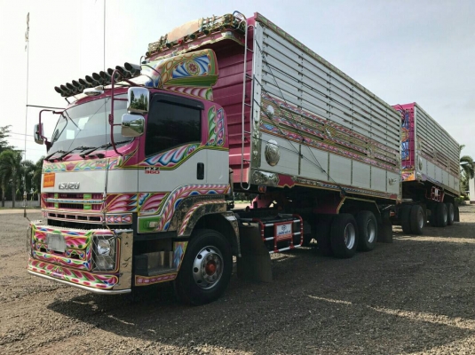 ขายรถพ่วงสเป็กใหญ่ๆสวยๆ 22 ล้อ แม่-ลูก ISUZU FXZ 360 ปี.54 ปรายปี กระบะเนียมคอกเกษตรดั้ม อู่ ส สมศัก ขายรถพ่วงสเป็กใหญ่ๆสวยๆ 22 ล้อ แม่-ลูก ISUZU FXZ 360 ปี.54 ปรายปี กระบะเนียมคอกเกษตรดั้ม อู่ ส สมศัก
