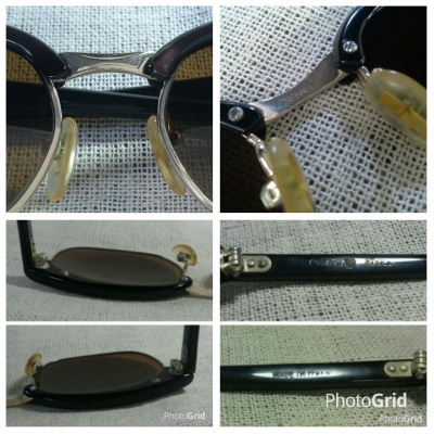 แว่นตาอิตาเลียนโกลด์ฟิลด์  แบรนด์หรู ยุค &#039;60s  โมเดล &#039;นายกสโมสร - คลับมาสเตอร์&#039;   Vintage SAFILO handmade in Italy