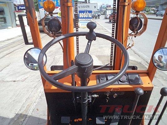 ขายรถยกโตโยต้า 900 กิโล เครื่องเบนซิน กระบอกคู่ เสาสูง 3 เมตร พวงมาลัยเพาเว่อร์  สีเดิมจากนอก นำเข้าจากญี่ปุ่น ใช้งานได้ทันที ราคา80000