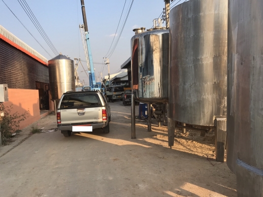 ขายถังกวน/ผสม สแตนเลสขนาด 10000 ลิตร