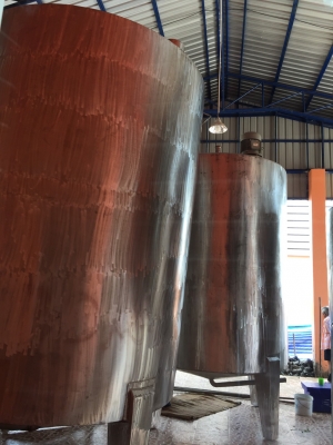 ขายถังกวน/ผสม สแตนเลสขนาด 10000 ลิตร