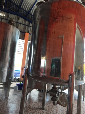 ขายถังกวน/ผสม สแตนเลสขนาด 10000 ลิตร