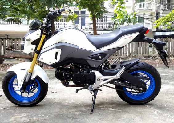 HONDA MSX125 สีขาว ปี2016 แต่งสวย