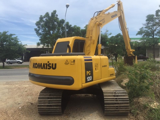 KOMATSU PC120-6(ใบแทรคใหม่) KOMATSU PC120-6(ใบแทรคใหม่)