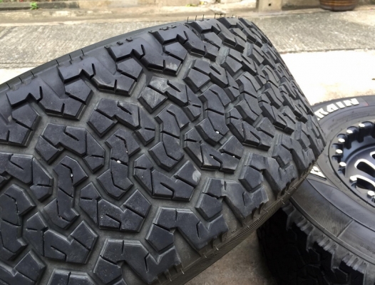 ล้อLensoแท้ Monster ยางMonster Tires AT สภาพใหม่น้องป้ายแดง ทั้งชุด