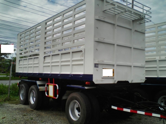 รถพ่วงแม่ลูกฮีโน่344แรงปี55ทั้งแม่ทั้งลูกหาง3เพลา