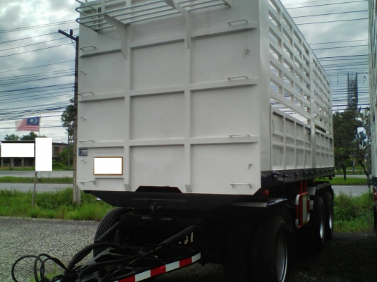 รถพ่วงแม่ลูกฮีโน่344แรงปี55ทั้งแม่ทั้งลูกหาง3เพลา