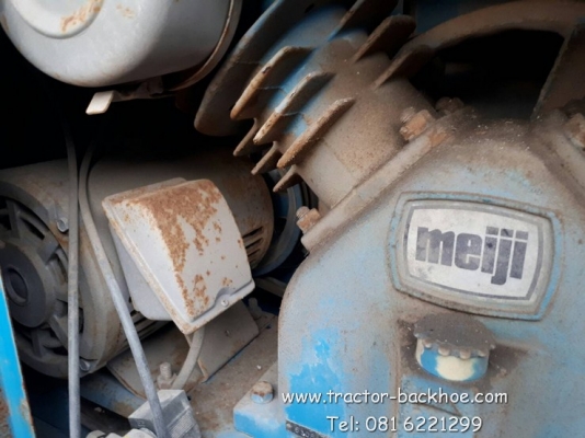 ขาย เครื่องปั๊มลม ปั๊มลม air compressor เก่าญี่ปุ่น MEIJI มอเตอร์ ไฟ 3 เฟส 200V ตู้เก็บเสียง ขาย เครื่องปั๊มลม ปั๊มลม air compressor เก่าญี่ปุ่น MEIJI มอเตอร์ ไฟ 3 เฟส 200V ตู้เก็บเสียง