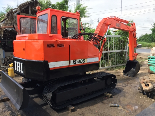 lhl is-40s pc40 เก่าญี่ปุ่นมีใบอินวอย เครื่องอีซูซุเครื่องปั๊มตัวเดินดี