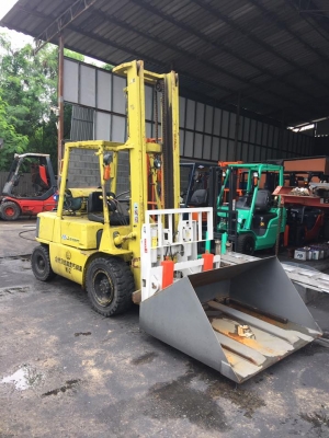 ขาย ฟอล์คลิฟต์ 3 ตัน MITSUBISHI FG30 รถนอก เสา 4.5 เมตร งาฮิ้ง พร้อมบุ้งกี๋