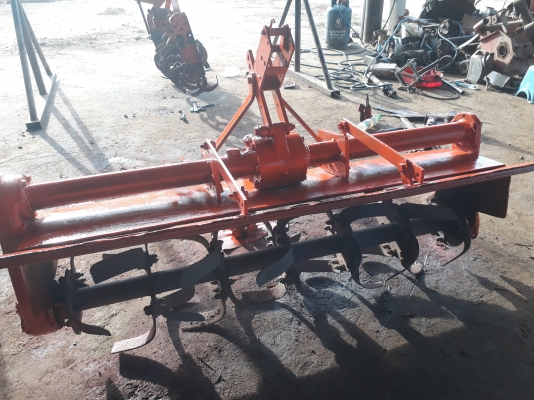 จัดส่งพี่จังหวัดชัยภูมิ ขายโรตารี่คูโบต้า ขนาด1.6ม พร้อมยอยปั่นพร้อมใช้งาน