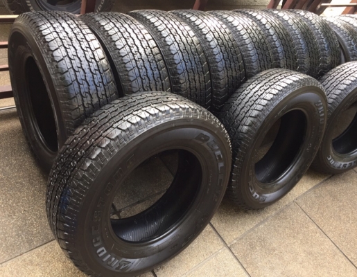 ยาง Bridgestone 245 70 16 ปี17 มี6ชุด ดอกเต็ม ไม่มีปะ เนื้อนิ่มๆ ใช้ยาว ราคาไม่แพง ยาง Bridgestone 245 70 16 ปี17 มี6ชุด ดอกเต็ม ไม่มีปะ เนื้อนิ่มๆ ใช้ยาว ราคาไม่แพง