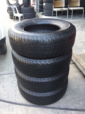 ยาง Bridgestone 245 70 16 ปี17 มี6ชุด ดอกเต็ม ไม่มีปะ เนื้อนิ่มๆ ใช้ยาว ราคาไม่แพง ยาง Bridgestone 245 70 16 ปี17 มี6ชุด ดอกเต็ม ไม่มีปะ เนื้อนิ่มๆ ใช้ยาว ราคาไม่แพง