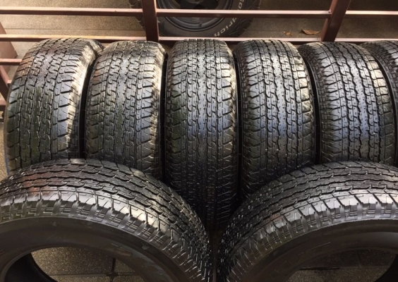 ยาง Bridgestone 245 70 16 ปี17 มี6ชุด ดอกเต็ม ไม่มีปะ เนื้อนิ่มๆ ใช้ยาว ราคาไม่แพง ยาง Bridgestone 245 70 16 ปี17 มี6ชุด ดอกเต็ม ไม่มีปะ เนื้อนิ่มๆ ใช้ยาว ราคาไม่แพง