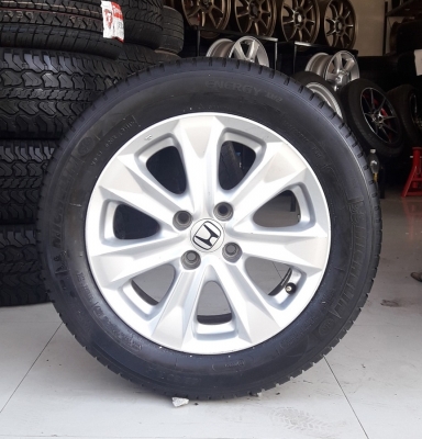 ล้อHONDA JAZZ Hํybrid  ขอบ15 ยาง185/60/15 ปี14   4 ล้อ