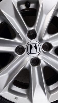 ล้อHONDA JAZZ Hํybrid  ขอบ15 ยาง185/60/15 ปี14   4 ล้อ