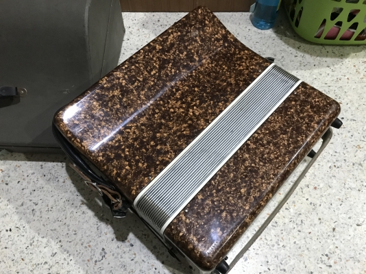 เเอคคอรเดียน YAMAHA ตัวใหญ่มือสองญี่ปุ่นเเท้สภาพสวยๆพร้อมกล่อง