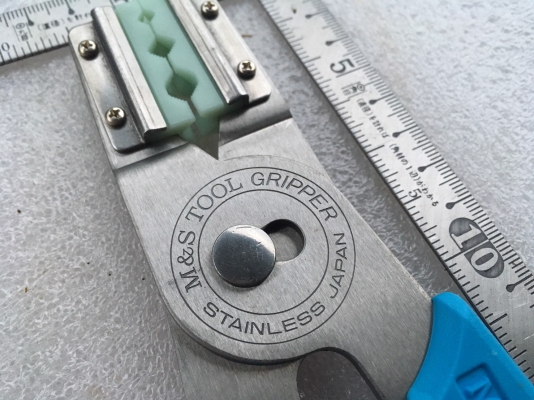 คีมจับ GRIPPER Model : GP-V M&amp;S TOOL JAPAN ขนาด 8-1/4&quot; (210mm.)